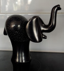 Heavy Polished Stone Elephant Ornament