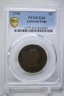 1795 Flowing Hair Lettered Edge Large Cent 1c Pcgs G4  2006