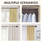 Bronze Curtain Rods For Windows 48 To 84 Inch adjustable Blackout Curtain Rod