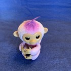 Wow Wee Fingerlings Interactive Toys 2 Baby Monkeys   1 Purple Sloth Lot Of 3