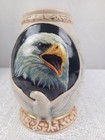 Bald Eagle Stein Woodlands Series In Original Box Forest Artwork With Eagles