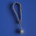 Antique Sterling Locket   Silver Book Chain Collar Necklace  17 25    35g C1890