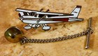Cessna Model 152 Tie Tack Pin And Chain Clasp