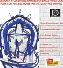 Premium Biothane Driving Harness Set Designed For Strength  Durability   Comfort