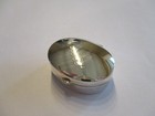 Sterling Silver Pill Box Oval Shape Smooth Solid 925 Silver