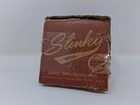 Vtg 1947 Original Slinky James Industries Walking Metal Toy Red W Original Box 