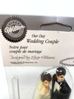 Retired Wilton Our Day Wedding Couple 4 5  Cake Topper Nip Elaine Williams 1998