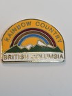 Rainbow Country Travel Souvenir Lapel Pin British Columbia Canada