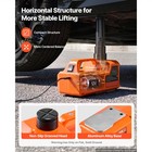 Uimoso Electric Hydraulic Car Jack  5 Ton Capacity  12v Lift Tool With Led Light