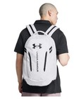 Under Armour 1384672 Ua Hustle 6 0 Backpack School Laptop Book Bag New  White