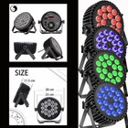 18 Led 270w Par Light Rgbw Strobe Beam Dmx Dj Disco Party Show Stage Lights