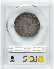 1602 England Great Britain Silver Shilling Elizabeth I Pcgs F15
