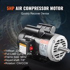 Uimoso 5hp Air Compressor Electric Motor 230v 3450rpm 56hz Frame Cw ccw Rotation