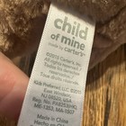 Carter s Child Of Mine Brown Monkey Rattle Baby Plush Stuffed Animal Toy 7 