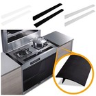 2 Pack Flexible Kitchen Stove Gap Covers  Silicone Gap Fillers Between Counter A