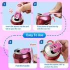 Dipesi 6 Pack 6 Colors Soda Can Opener   Soda Can Lids  Drink Protector Caps    