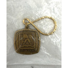 Vtg Yellow Pages Let Your Fingers Do The Walking Advertising Key Ring Keychain
