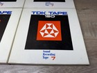 Vintage Tdk Tape 150 Sound Reel To Reel Recording Tape Lot Of 4 New