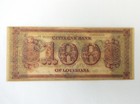 Citizens Bank Louisiana  100 Cent Piastres Remainder Rwhe Antebellum 1847-58