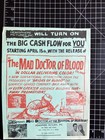 The Mad Doctor Of Blood Island Orig Movie Theater Flyer Hemisphere Pictures 1969
