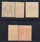 Momen  Ceylon Sg  311aw 339w 342w Inverted Wmk s Mint Og Nh   67   Lot  67270 