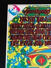 Unusual Looking Psychedelic Original Aor Concert Poster Alvin Lee Sammy Hagar