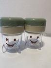 Magic Baby Bullet Replacement Part Only Date Dial Food Storage Cups Lid Set Of 2