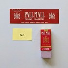 Vintage Usa Cigarette Packs  Empty  No Cigarettes  Pall Mall  Marlboro 25 s  N2