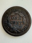 1846 Large Cent Braided Hair Small Date U s  Coin Nice Condition