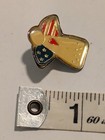 Angel American Flag Patriotic Lapel Tack Pin