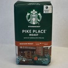 6 Pack Starbucks Pike Place Roast Whole Bean Medium Roast Coffee 12oz Bb07 16 25