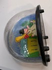 Vintage Snowman Water Globe Christmas   water Not Full