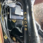 Vintage Antique Singer 99k Electric Sewing Machine W  Foot Petal 1954 Read Desc