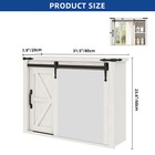 Wall Mounted Bathroom Medicine Cabinet Mirror Storage Organizer W  Sliding Door