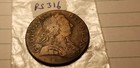 Great Britain 1775 Half Penny Coin Idrs1 