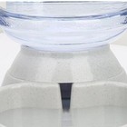 Pet Dog Cat Water Feeder Dispenser Drink Water Gravity Large Bowl 4 Gallon
