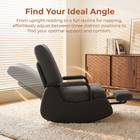 Rocking Chair Nursery  Upholstered Glider Rocking Chair foldable Rocker Recliner