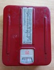 Vintage Borg Household Scale 50lbs Red White Works Great Food Scale Kitchen