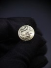 Japanese Type Dragon Round Menuki For Wakziashi And Tanto Y173