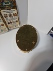 Vintage Mcm Oval Mirror Tray Perfume Vanity Dresser Gold Filigree