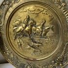 Vintage Brass Plate Foxhunting Embossed Made In England  2  Estate 15   
