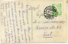 Latvia 1937 Greetings Postcard W liepaja  a  Cancel