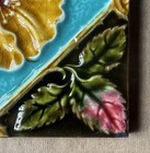 England - Antique Art Nouveau Majolica Tile C1900