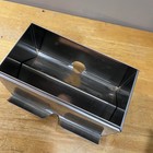 Vtg Halco Stainless Steel Wrapped Straw Dispenser Retro Diner Restaurant Japan