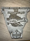 Print Block   Standard Oil Aviation Grease G5   Rare Image  Needs Wood Block