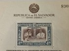 El Salvador Airmail Souvenir Sheet  1948  Sc c117  Mint  Nh  Og