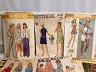 Lot  Of 14 1960s Sewing Dress Pants Jacket Patterns Size 12 Simplicity Mccalls