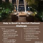 Marriott Platinum Challenge Service  Instant 120-day Status