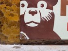 Vintage Smokey Bear Porcelain Sign Old 1978 Forest Service Agriculture Park Fire