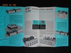 1960 H h  Scott Stereo Component Brochure Fm Tuner Kit Turntable Amplifier Amp